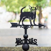 Chihuahua Weathervane with Situ Chihuahua Weathervane with Situ