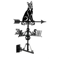 German Shepherd Weathervane Mounted