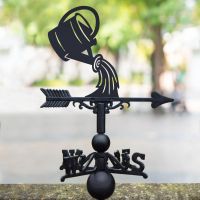 Pouring Watering Can Weathervane in Location