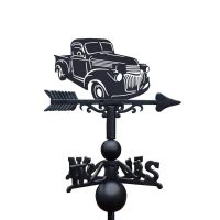 1944 Chevrolet Truck Weathervane on White Background