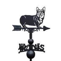 Pembroke Welsh Corgi Weathervane on White Background