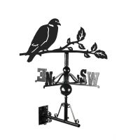 Wood Pigeon Weathervane Mounted