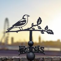 Chaffinch Weathervane at Sunset