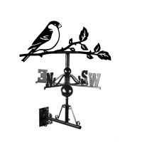 Bullfinch Weathervane Mounted