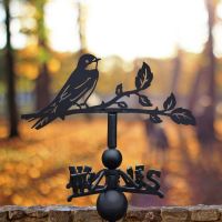 House Martin Steel and Cast Iron Weathervane in Location
