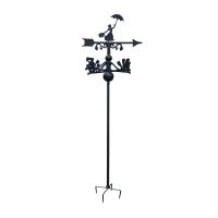 Mary Poppins Free Standing Weathervane in Black