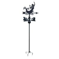 Mermaid Free Standing Weathervane on White Background