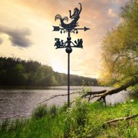 Mermaid Free Standing Weathervane in Situ