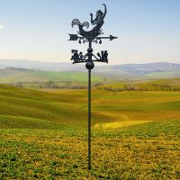 Free Standing Weathervane with Mermaid Motif