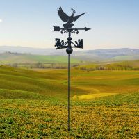Free Standing Weathervane with Dove of Peace Motif Free Standing Weathervane with Dove of Peace Motif