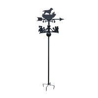 Cocker Spaniel Free Standing Weathervane in Black