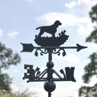 Cocker Spaniel Topper on the Weathervane