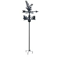 Eagle Free Standing Weathervane on White Background