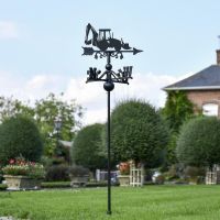 Construction Digger Free Standing Weathervane
