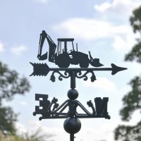 Construction Digger Topper on the Weathervane