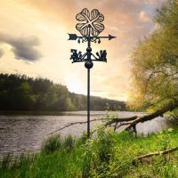 Celtic Clover Free Standing Weathervane