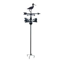 Avocet Bird Free Standing Weathervane on White Background