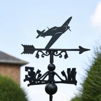 Hurricane Aircraft Topper on the Weathervane