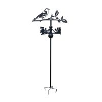 Chaffinch Free Standing Weathervane on White Background Chaffinch Free Standing Weathervane on White Background