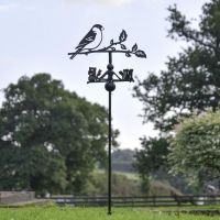 Free Standing Weathervane with Bullfinch Topper