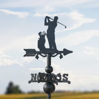 Golf Topper on Miniature Weathervane Golf Topper on Miniature Weathervane