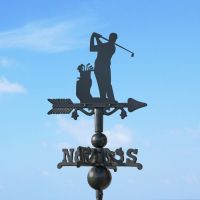 Golf Miniature Weathervane