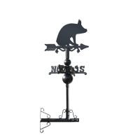 Pig Miniature Weathervane Mounted Pig Miniature Weathervane Mounted