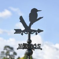 Mini Weathervane with Kingfisher Topper