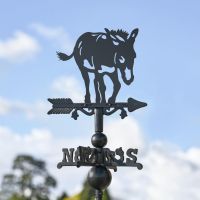 Mini Weathervane with Donkey
