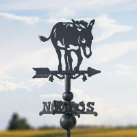 Donkey on Miniature Weathervane 