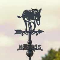 Mini Weathervane with Donkey Motif 