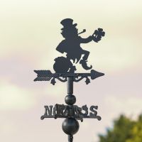 Mini Weathervane with Leprechaun Motif 