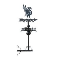 Mounted Liver Bird on Mini Weathervane Mounted Liver Bird on Mini Weathervane