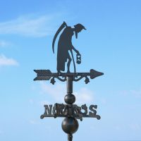 Old Father Time Miniature Weathervane