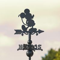 Mini Weathervane with Mouse Motif 