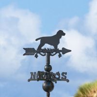 Miniature Weathervane with Cocker Spaniel Topper Miniature Weathervane with Cocker Spaniel Topper