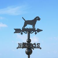 Border Terrier on Mini Weathervane Border Terrier on Mini Weathervane