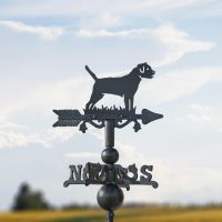 Border Terrier on Miniature Weathervane  Border Terrier on Miniature Weathervane