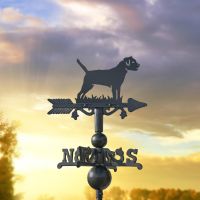 Miniature Weathervane with Border Terrier Design  Miniature Weathervane with Border Terrier Design