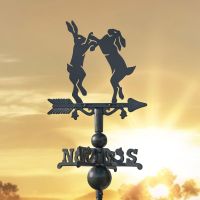 Boxing Hares Miniature Weathervane