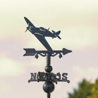 Mini Weathervane with Hurricane Aircraft 