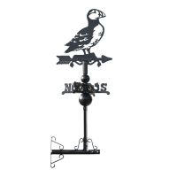 Puffin Miniature Weathervane Mounted
