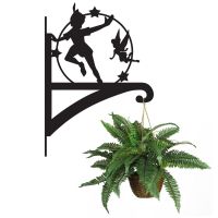 Peter Pan Hanging Basket Bracket Holding a Plant