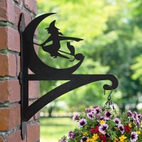 Witch Design on the Bracket in Garden Setting Witch Design on the Bracket in Garden Setting