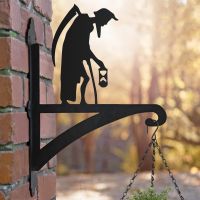 Old Father Time Hanging Wall Bracket  Old Father Time Hanging Wall Bracket