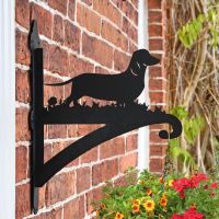 Dachshund Dog Hanging Basket Bracket  Dachshund Dog Hanging Basket Bracket
