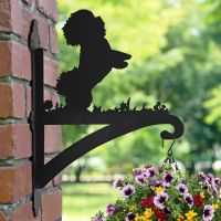 Bichon Frise Dog Hanging Basket Bracket