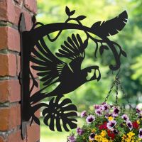Macaw Hanging Basket Bracket with Planter