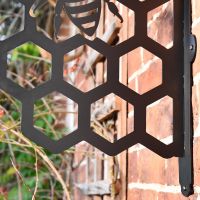 Close up of hexagonal pattern