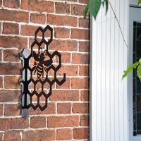 Honeycomb Hanging Basket Bracket in Situ